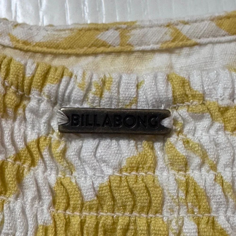 Billabong - Yellow and White Floral Dress - Picture 6 of 6